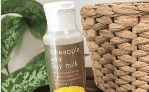 Pineapple soymilk lotion effect